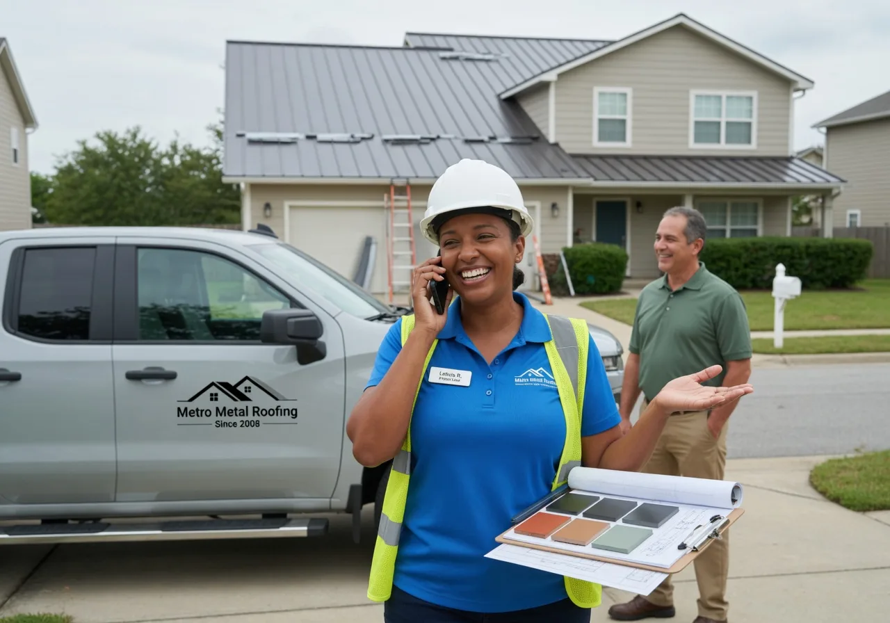 Storm Damage Metal Roof Repair in Chester Heights, PA